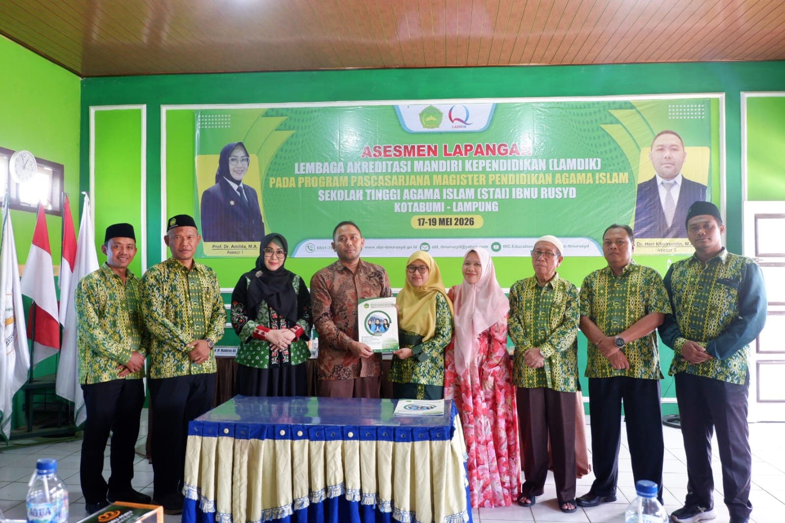 STAI Ibnu Rusyd Resmi Raih Akreditasi "Baik Sekali" untuk Prodi Pascasrjana PAI